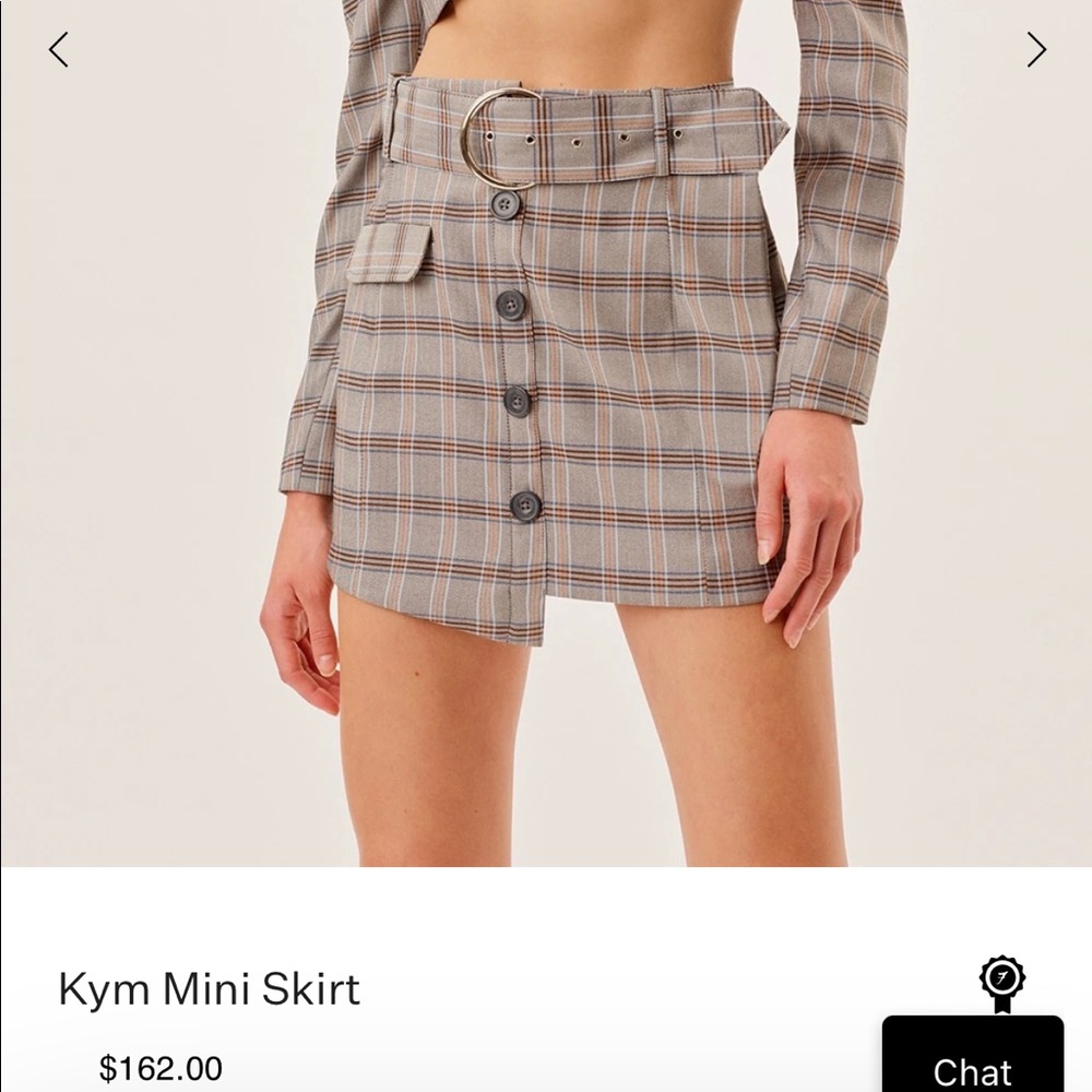 For love & lemons Kim Mini skirt